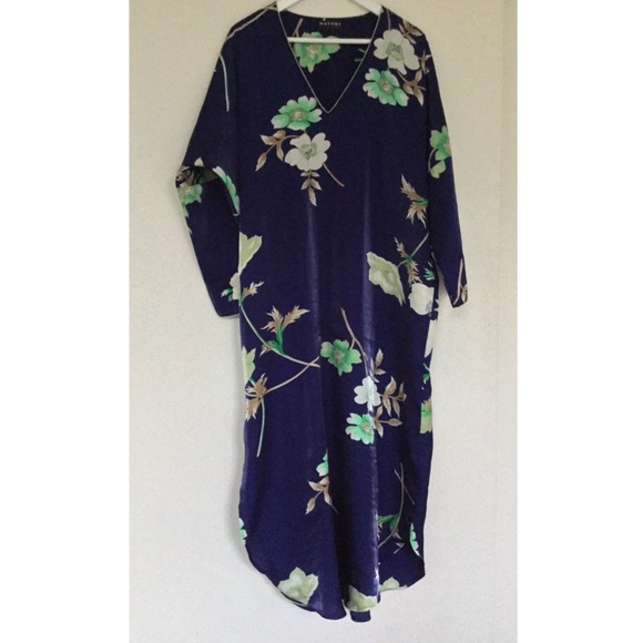 Floral V-Neck Caftan